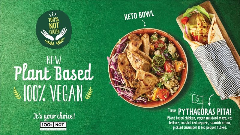 Launched! Your new flexible meat free options – 100% Plant-based protein and 100% delicious.