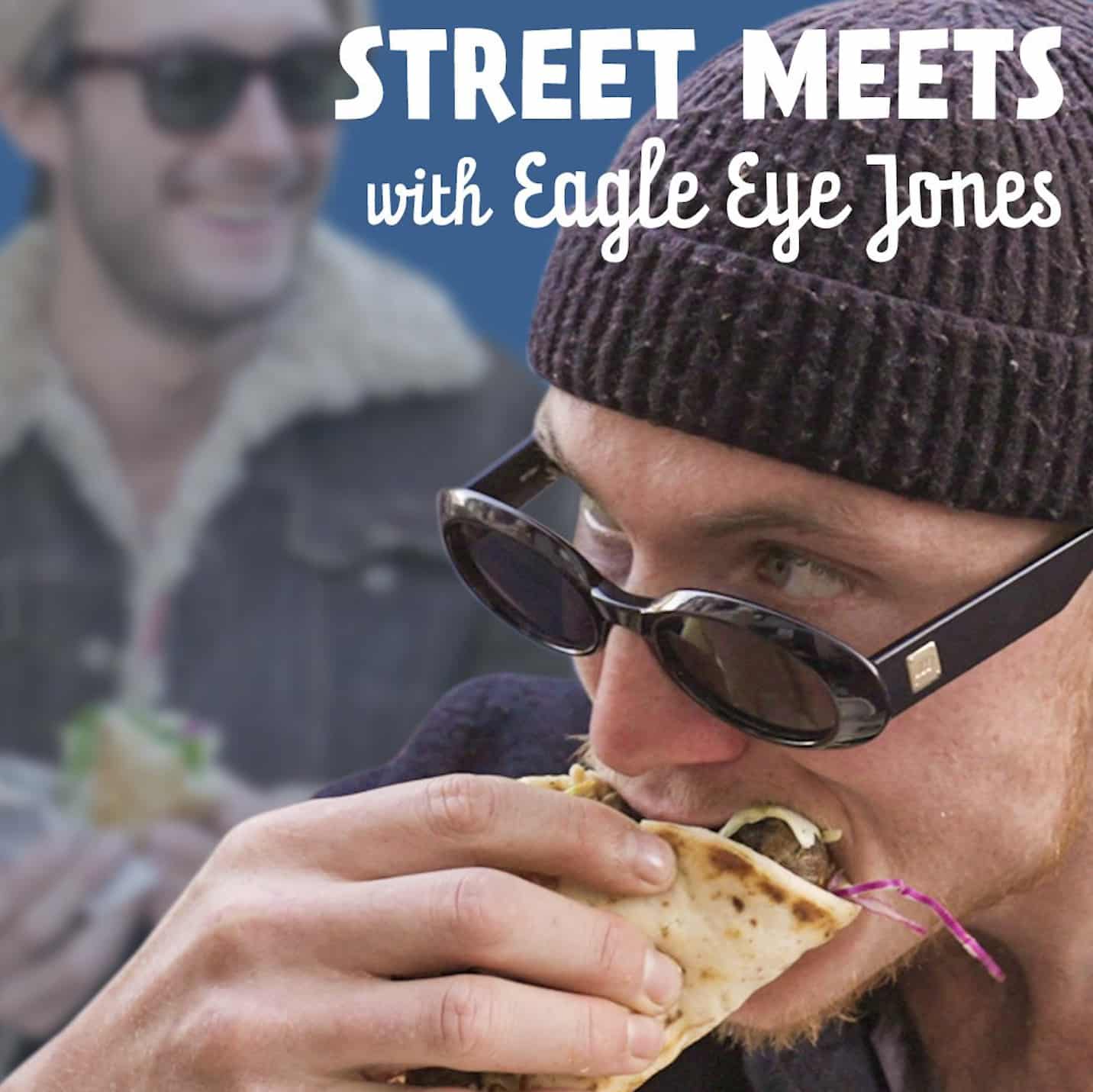 STREET MEETS - EAGLE EYE JONES LIVE FROM HAPPY STUDIOS.